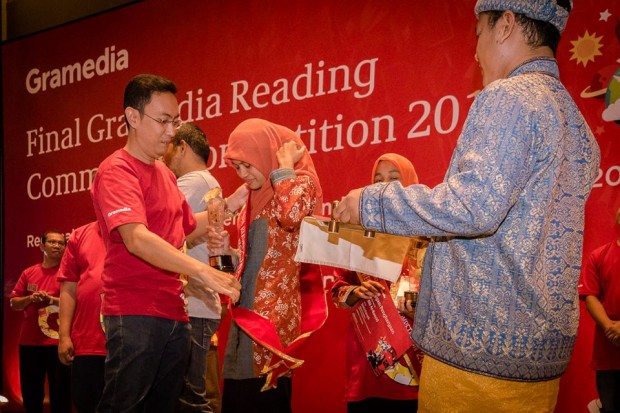 Pemenang Gramedia Reading Community Competition 2016 03 TBM Ar-Rasyid dari Aceh, sebagai Juara 3 dan Favorit GRCC 2016 Regional Sumatera