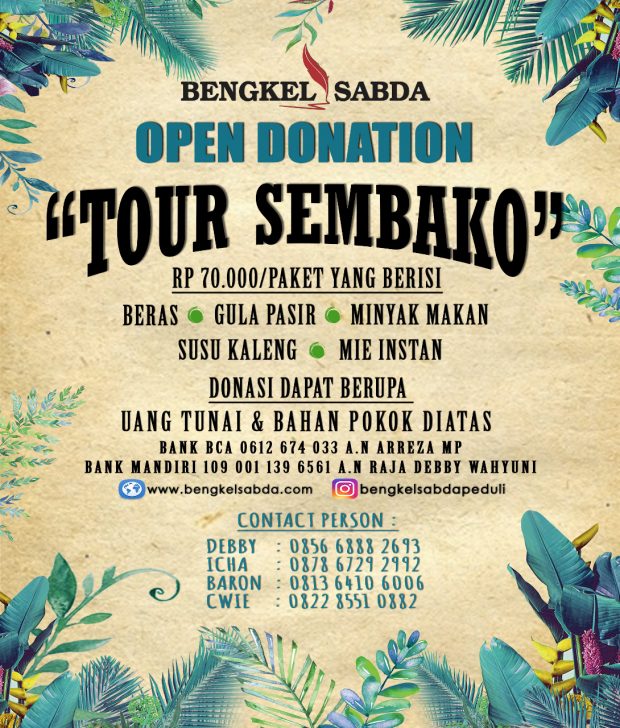 Tour Sembako Batam Bengkel Sabda, Perduli itu Wajib